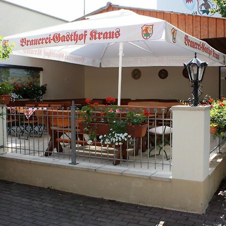 Brauerei Gasthof Kraus Hirschaid Zewnętrze zdjęcie