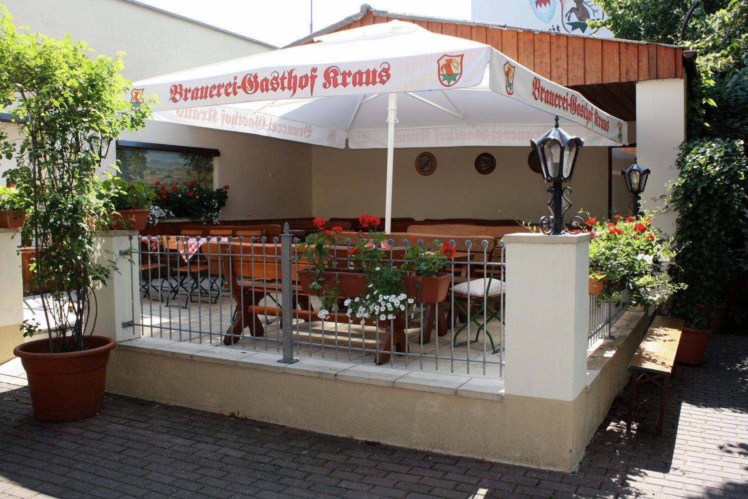 Brauerei Gasthof Kraus Hirschaid Zewnętrze zdjęcie